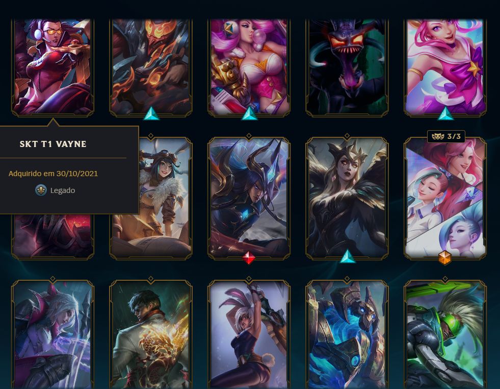 Venda de conta de LOL acc de 2013, (+Muitos recursos (Tft )