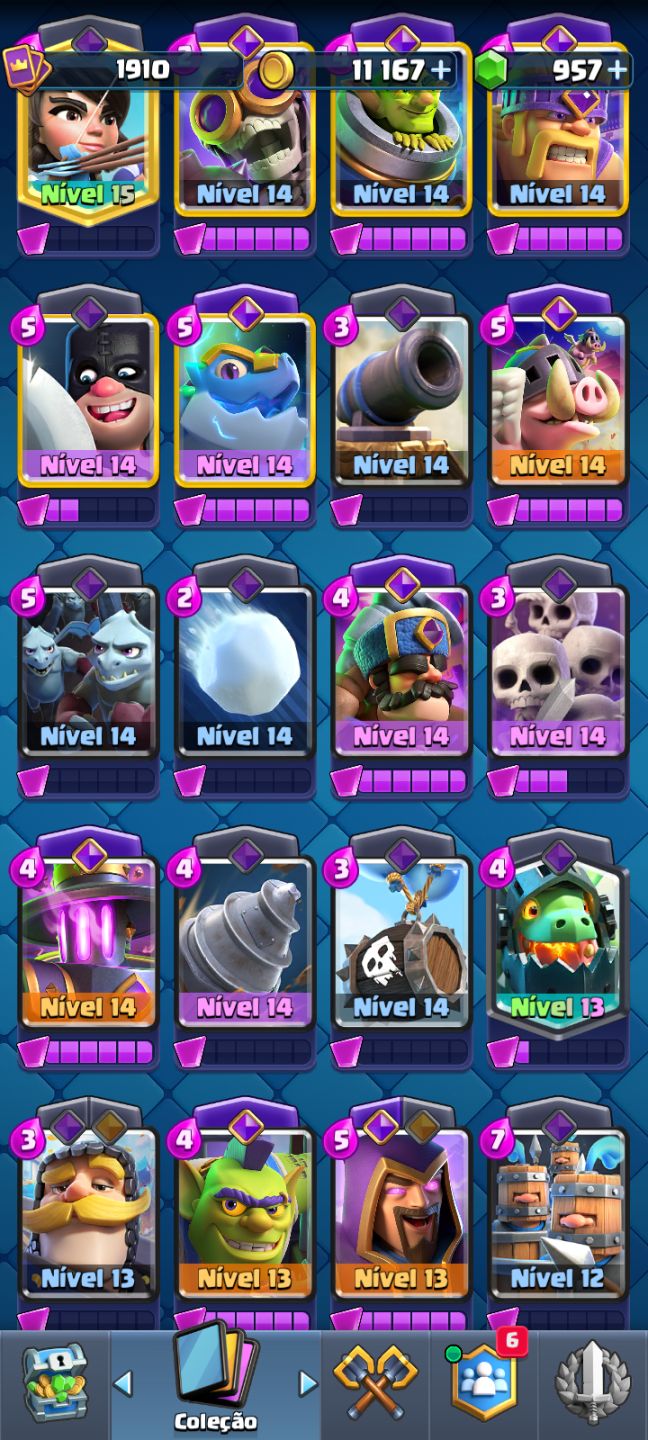 Conta Clash Royale 36 Full