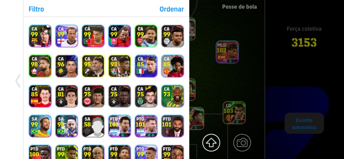 Conta de efootball de 2023