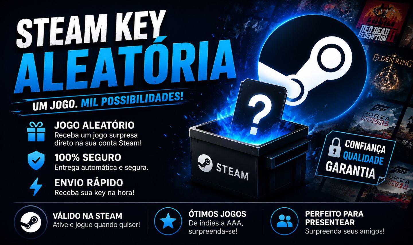 Steam Key aleatória