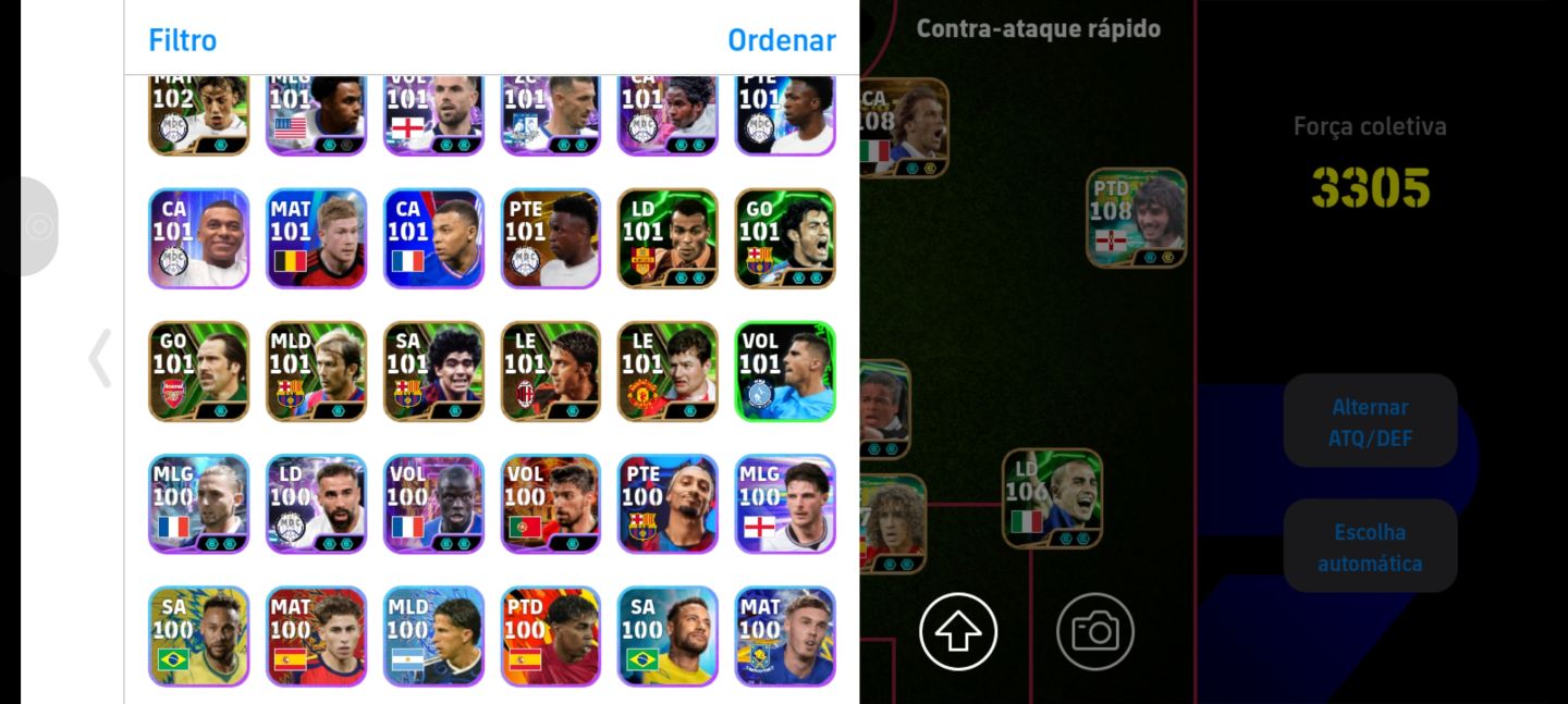 CONTA DE EFOOTBALL 3305 MUITO BRABA PRA VOCÊ POR UM OTIMO PREÇO