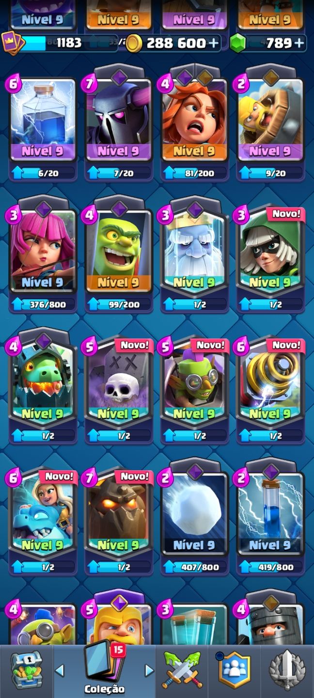 Conta Clash royale, 8k de troféus, com titulo de 8 anos de jogo