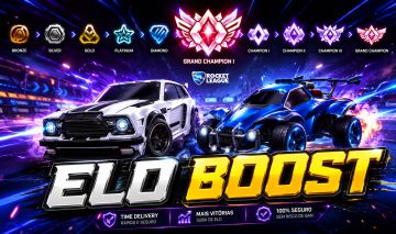 Rocket League Boost (EloJob) | Qualquer Elo até GC1 | Entrega Rápida