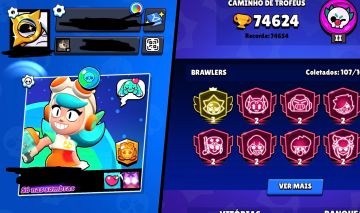 Conta de Brawl Star com muitas skins boas e Prestígio 3 criada em 2024