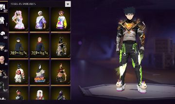 CONTA COM CALÇA ANGELICAL, PARCERIAS NARUTO E JUJUTSU KAISEN + UMP ATRIBUTADA