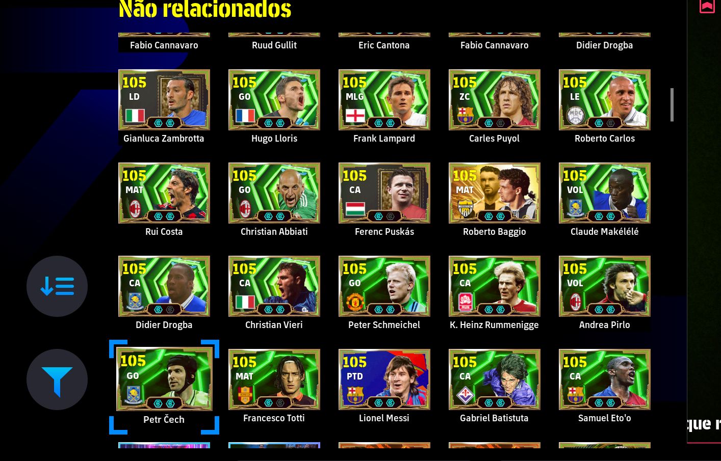 CONTA STEAM eFootball | Buffon 108, Adriano 107, Messi 109, Hazard 109 | Força