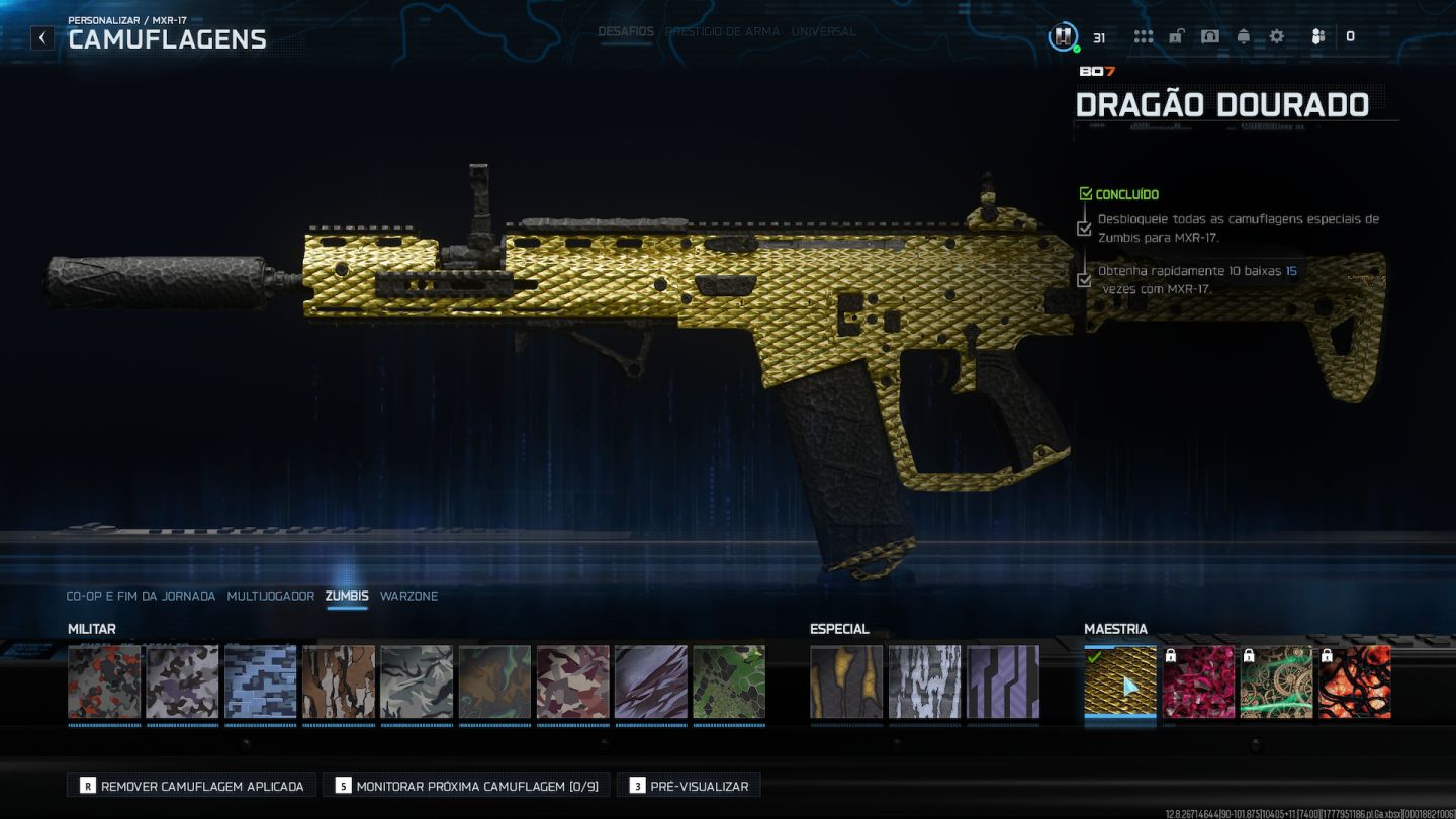 CONTA WARZONE / 2 DRAGÕES DOURADOS / FULL ACESSO