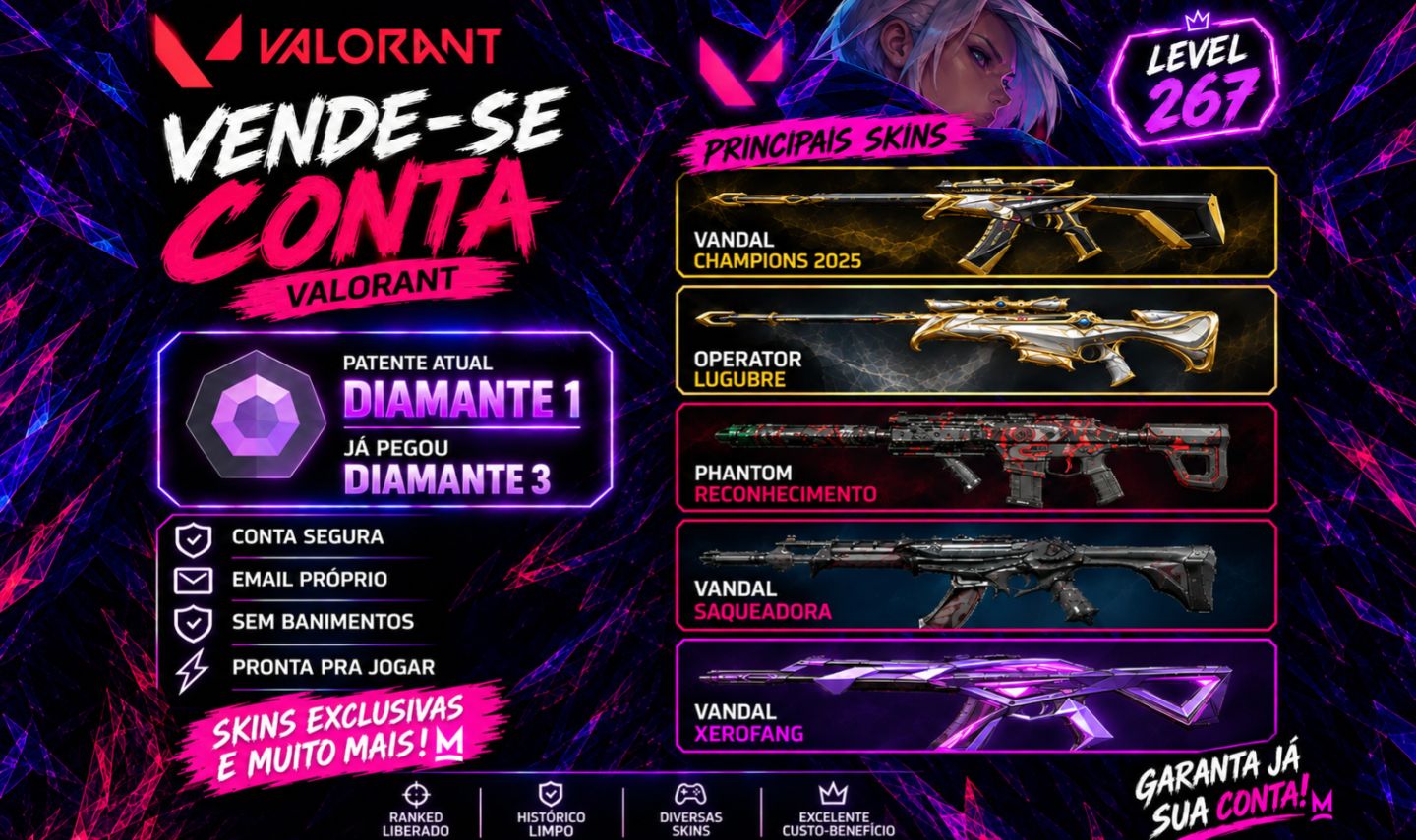 Conta valorant pico Dima 3
