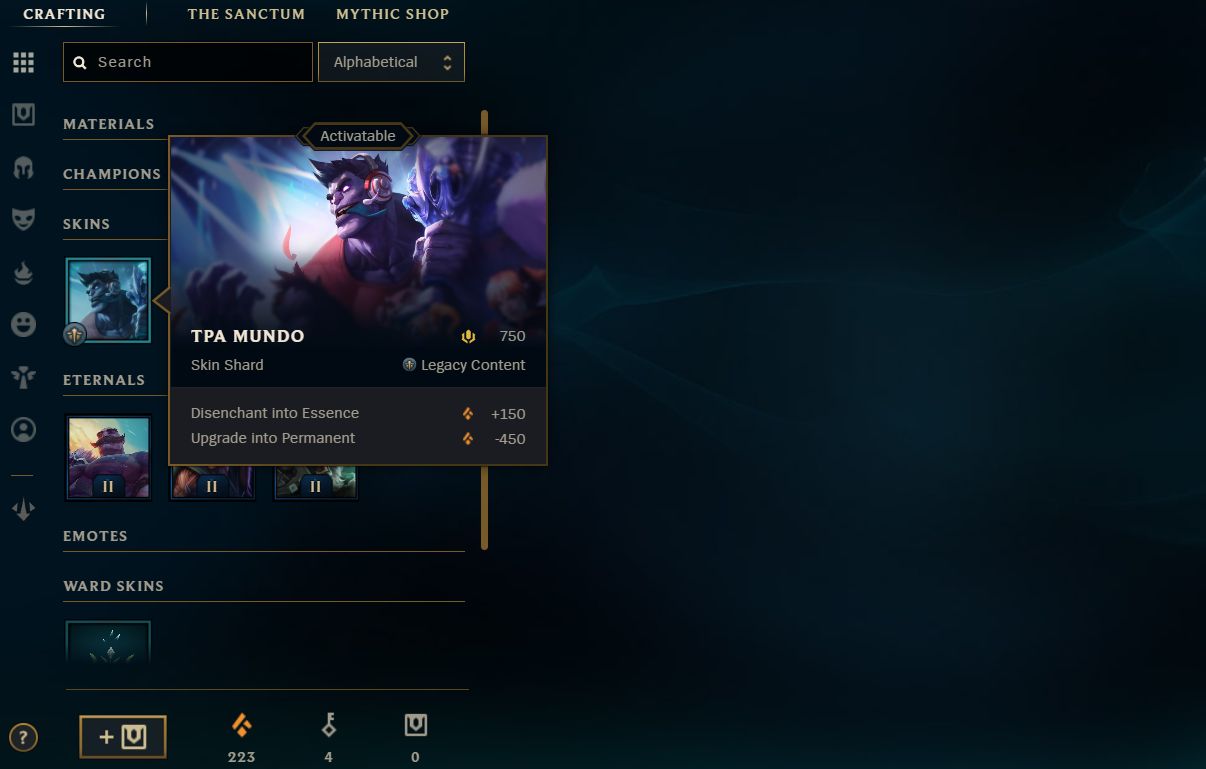 [CONTA OURO MAIN MID] | MMR ALTO | +30 CHAMPS | FULL ACESSO