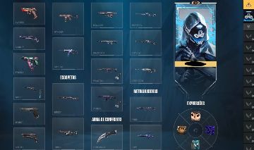 CONTA VALORANT LEVEL 173