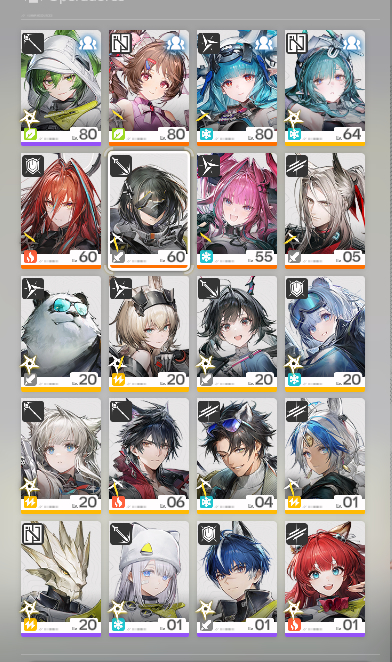 Arknights endfield conta com 6 operadores 6 estrelas e lvl 50 d conta no late gm
