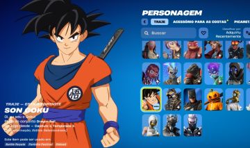 CONTA DE FORTNITE COM 48 SKINS | Son Goku | PROMOÇÃO!