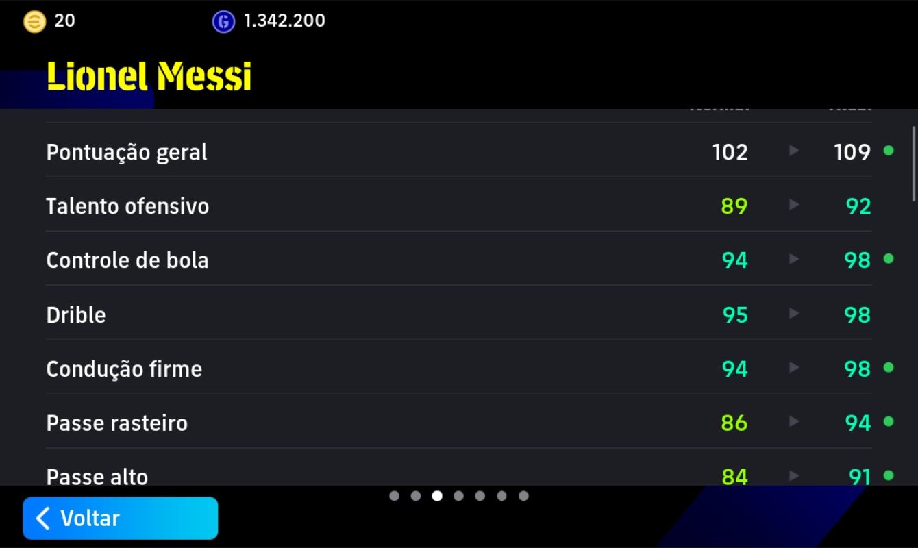 CONTA DE EFOOTBALL COM NEYMAR E MESSI DA ULTIMA BOX COM 3160 DE FORÇA
