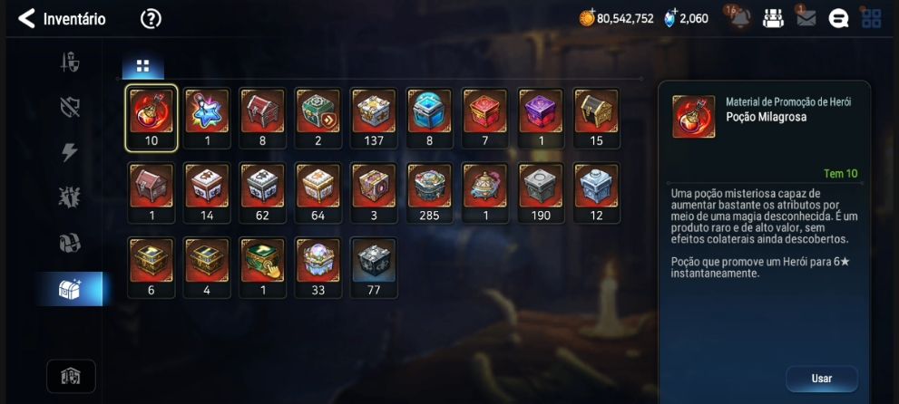 Epic Seven Conta Mid Game Rank S15 com Elvira ML e PvP Encaminhado e Recursos