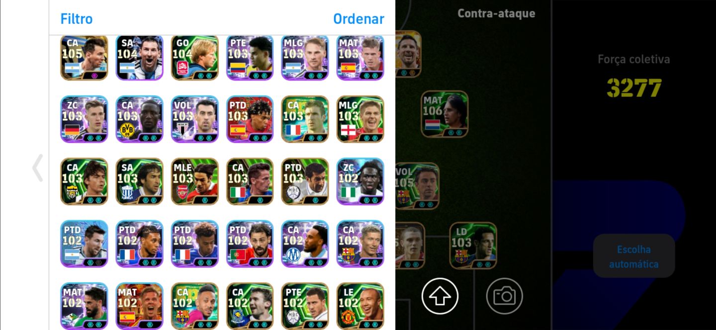CONTA INSANA COM NOVO MESSI 110 + MATTHÄUS 107 + BUFFON 108!