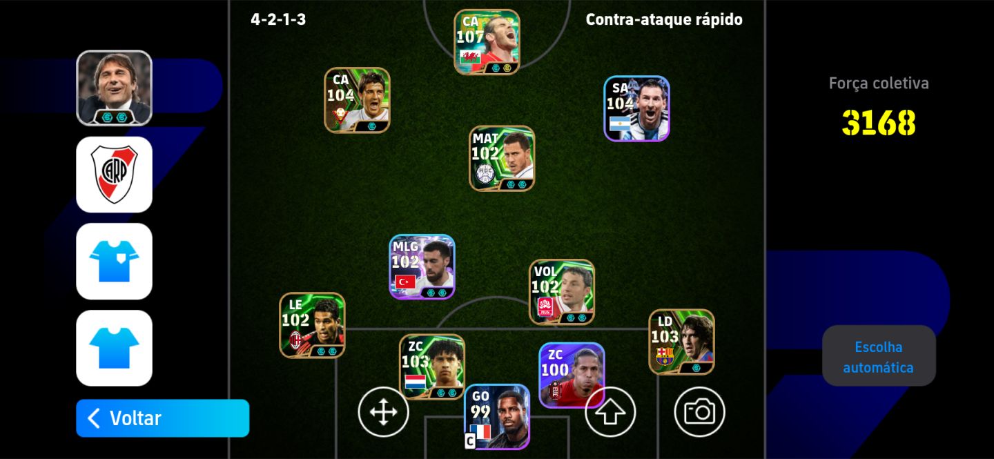CONTA EFOOTBALL À VENDA | FORÇA COLETIVA 3170