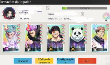 Conta de rei do jujutsu