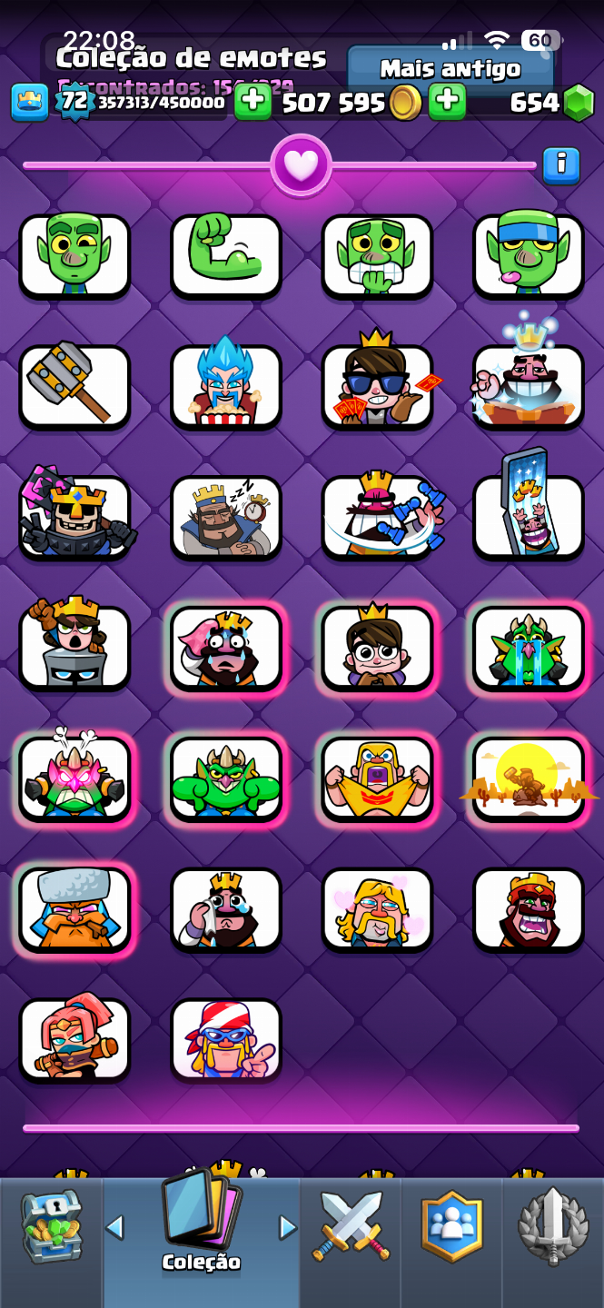 CONTA CLASH ROYALE NÍVEL 72 - PROMOÇÃO!
