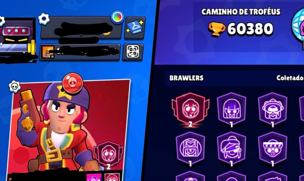 Título: CONTA DE BRAWL STARS ANTIGA (LEIA A DESCRIÇÃO)