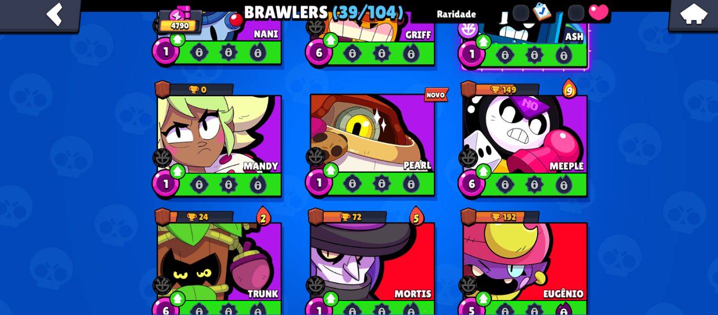 Brawl Stars Brawlers Conta em promoção