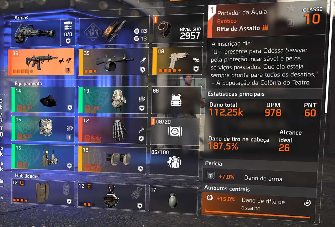 The Division 2 - Farm de Exóticas, SHD e Itens Prototypes