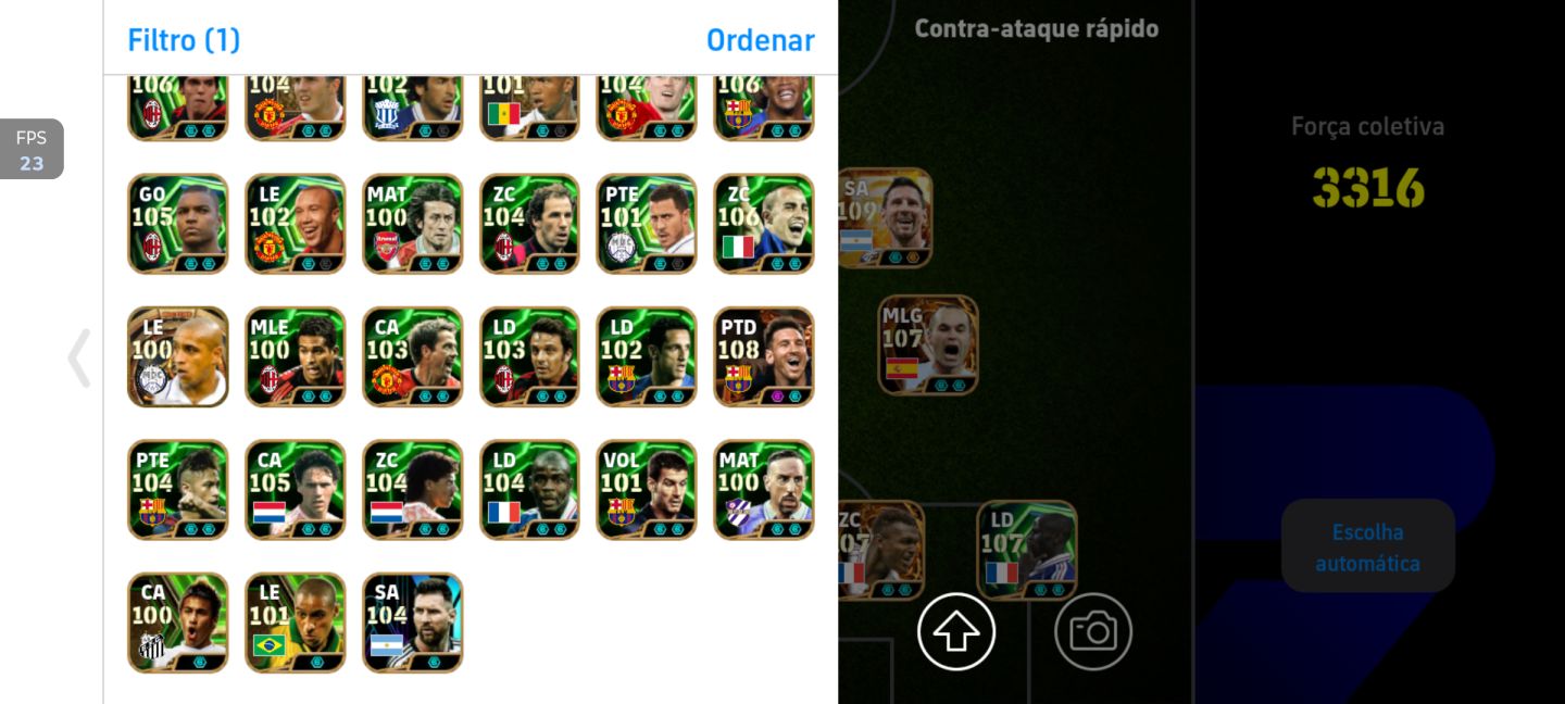 Conta Full e rara de efootball, feito para competitivo e se divertir