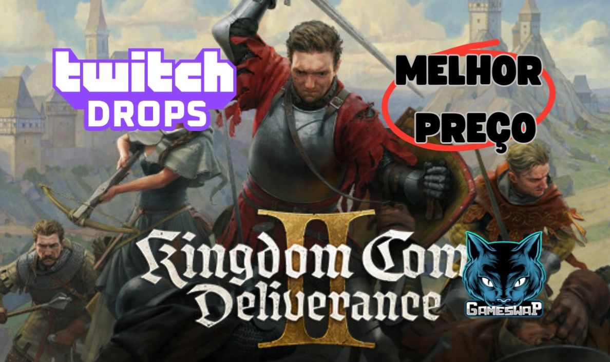 Kingdom Come: Deliverance Twitch Drops [armadura + roupas+ shields e mais]