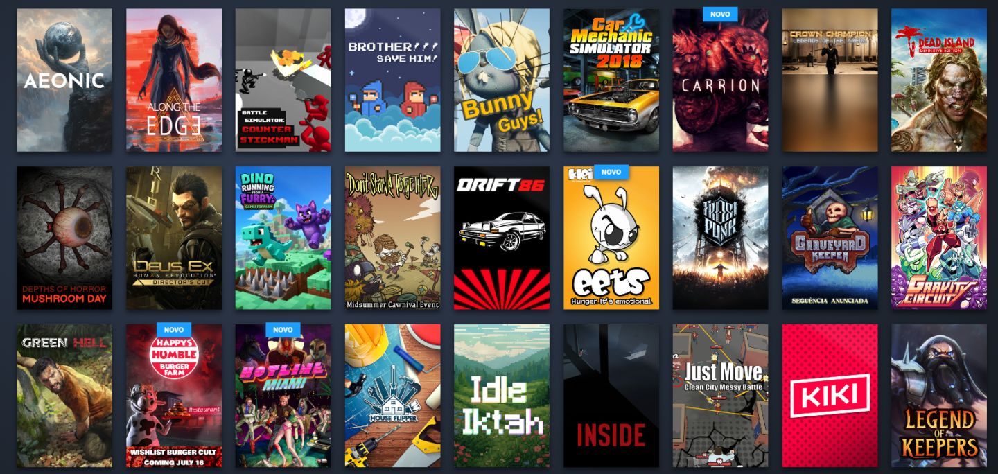 Conta steam com mais de 2800 reais em jogos completamente sua