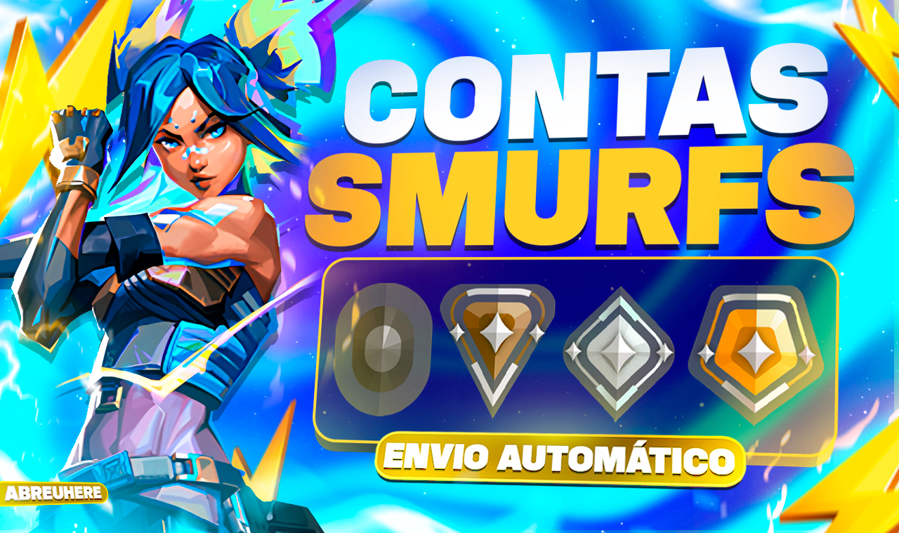 [MENOR PREÇO] CONTA SMURF VALORANT - (FERRO, BRONZE & +) | ENVIO AUTOMÁTICO 24H