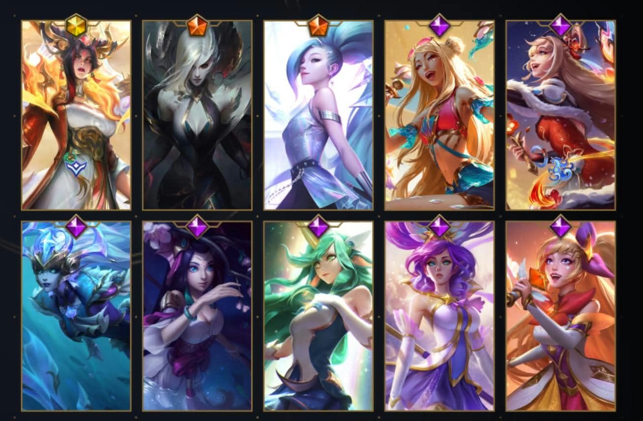 (WR) MAIN FADA - SKINS LUX, NAMI, SERAPH E MUITO MAIS.