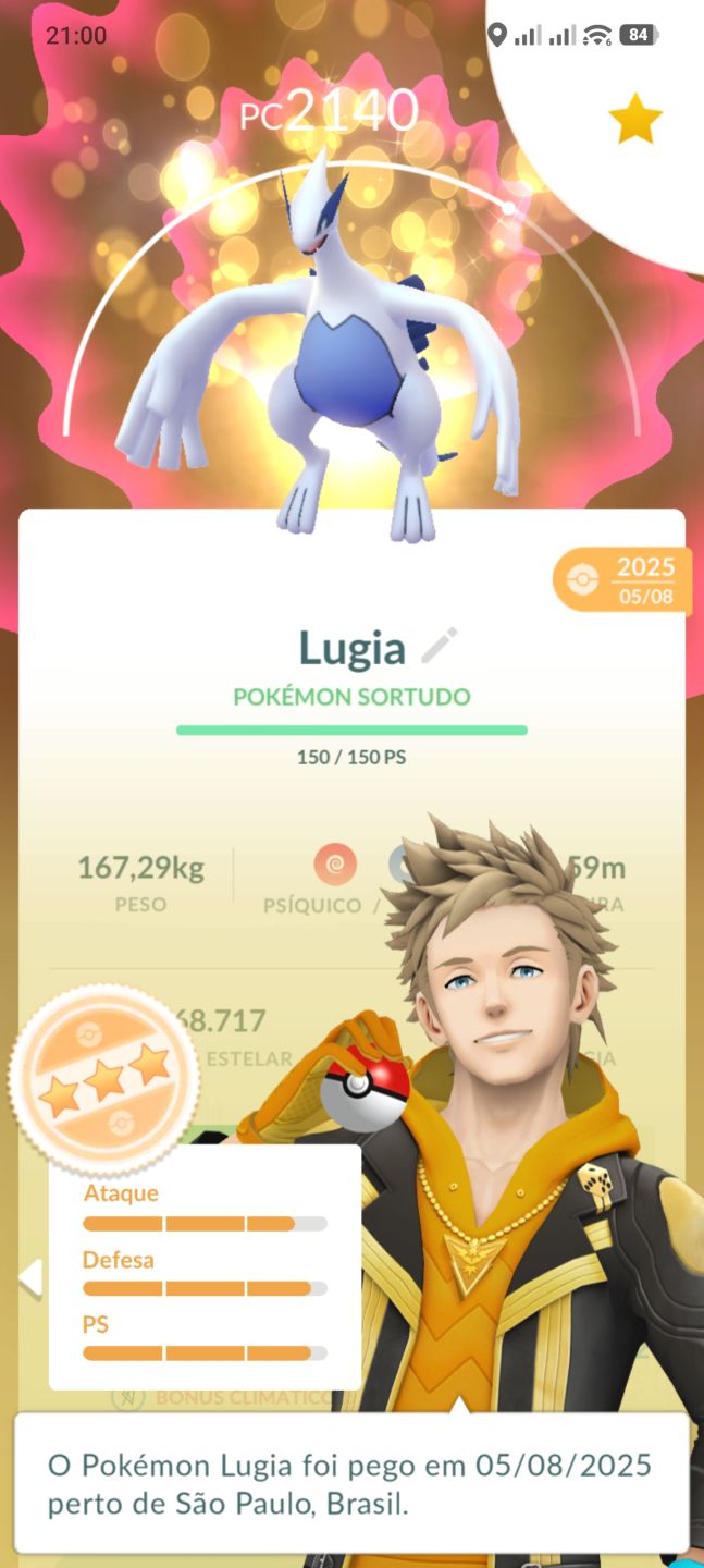 Conta Pokémon GO Lvl 40 | Lunala 100% IV | 76 Lendários, Shinys Meta, Eternatus