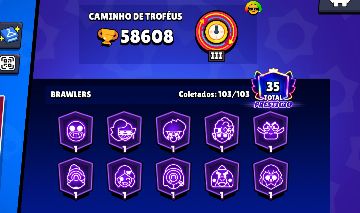 Conta de Brawl Star 2024 - Skins de parcerias - É possível alterar o email