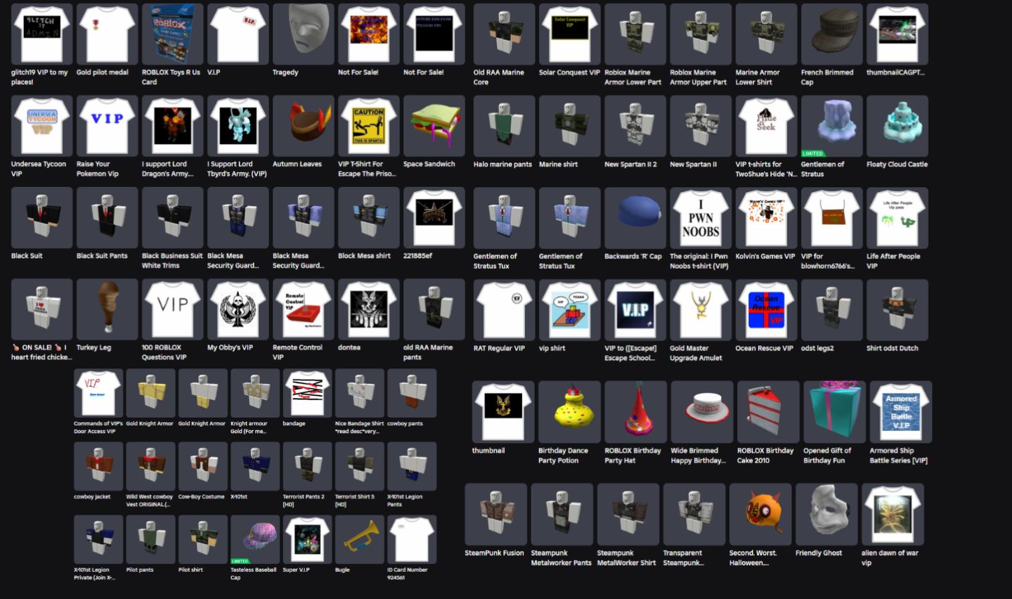 CONTA ROBLOX ANTIGA 2010 COM EPIC FACE + 75 OFFSALES E 31K DE RAP [UNVERIFIED]