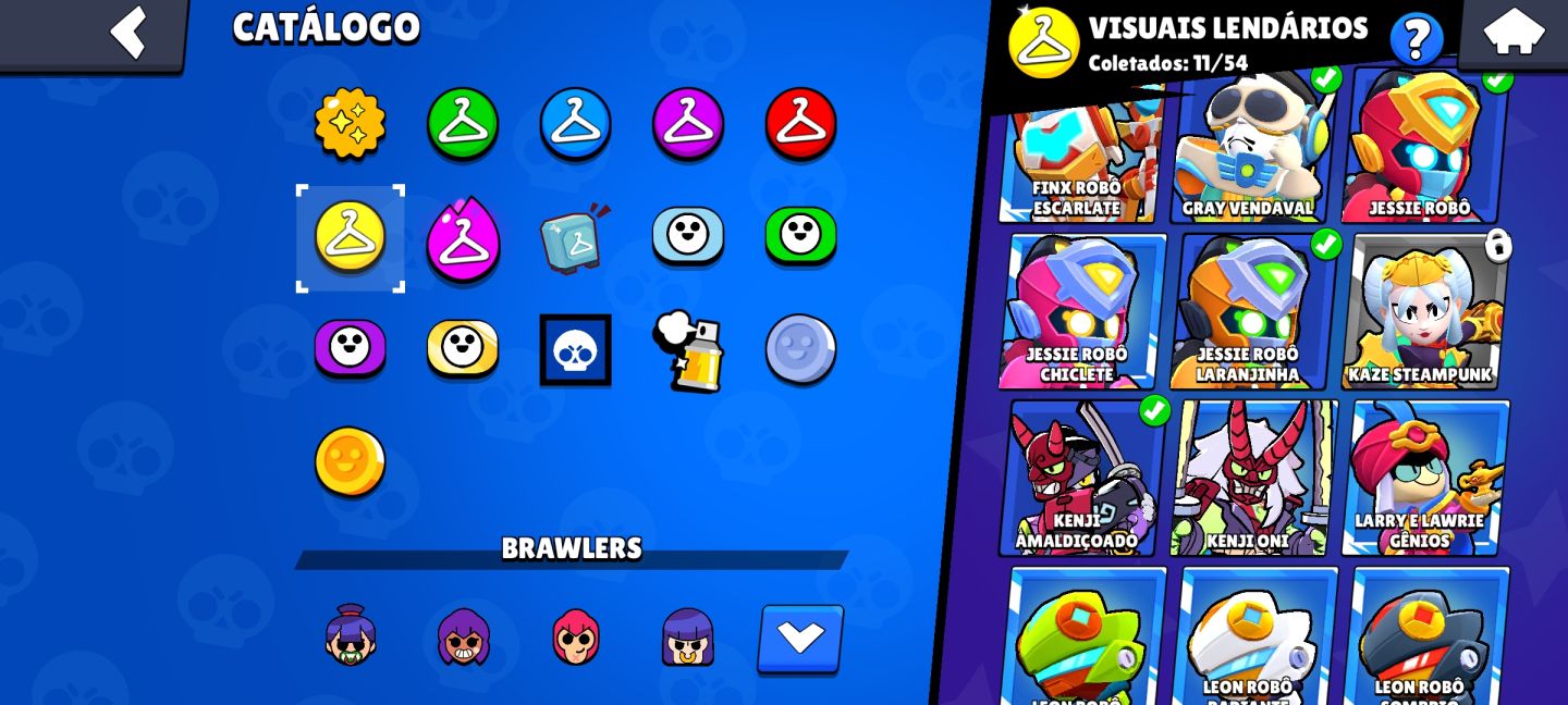 Conta Brawl com Shelly estelar!!!!