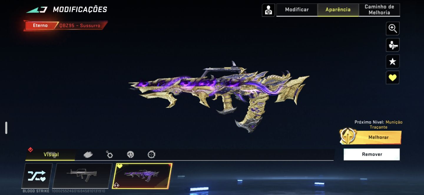 [Conta de Blood Strike] Com várias skins Eternas e Ultras