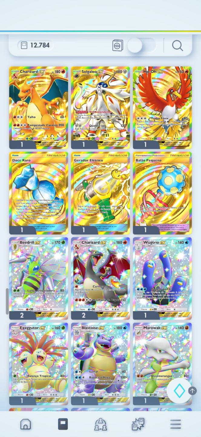 Pokémon TCG Pocket | Nível 60 | Master Ball | Vários Decks META + Cartas Raras