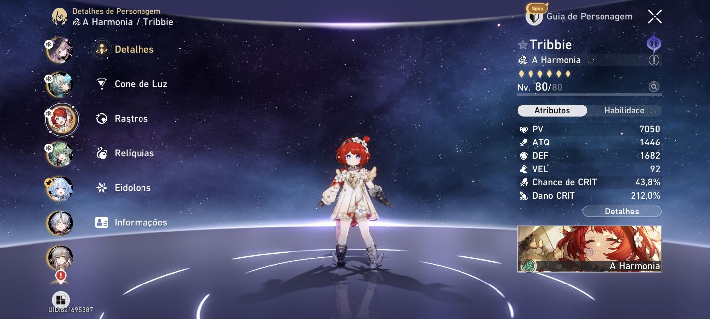 Honkai Star Rail conta com times para the herta, phainon e anaxa.