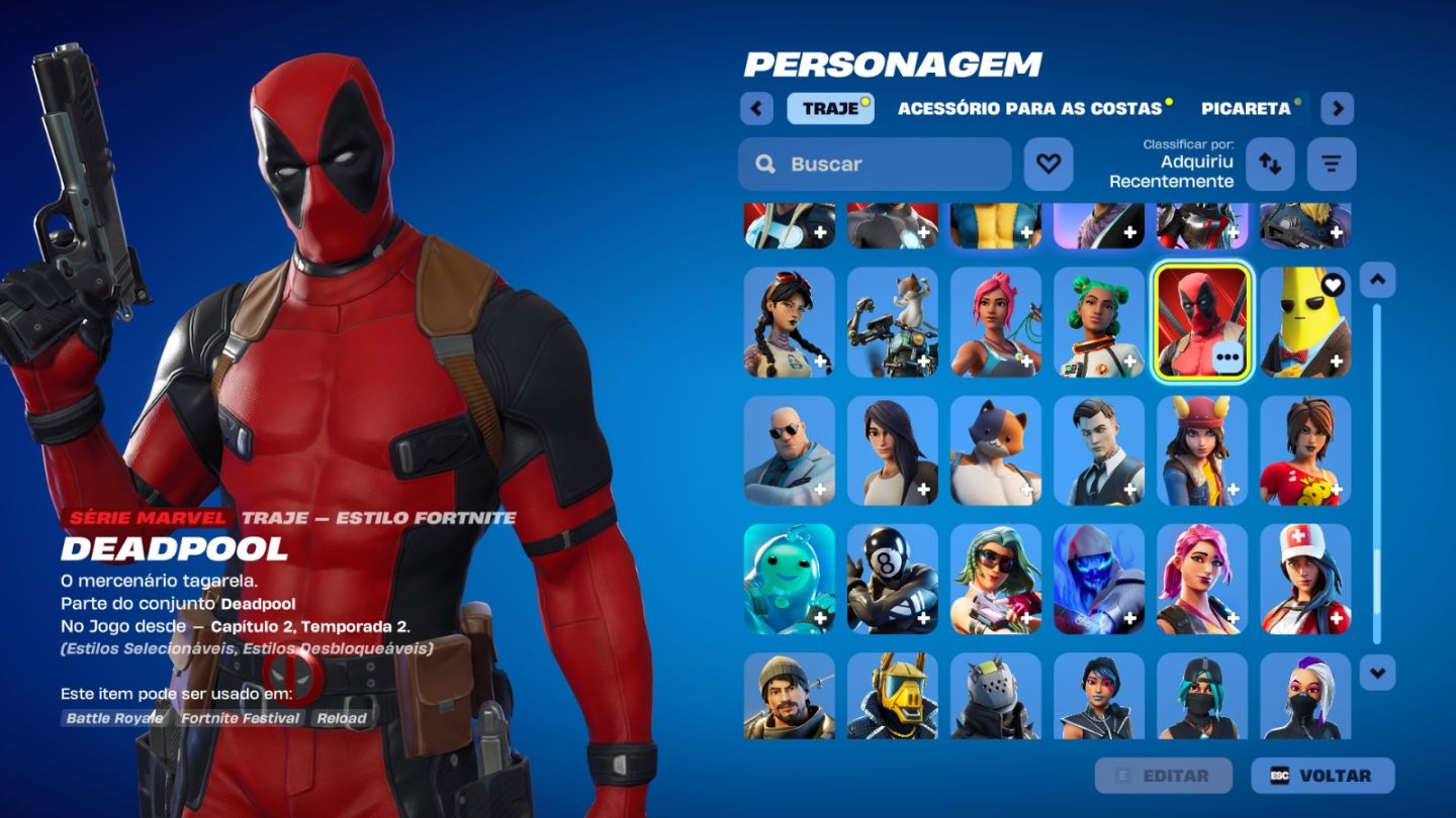 CONTA DE FORTNITE COM 161 SKINS | Spider-Gwen | PROMOÇÃO!