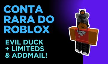[RARRISSIMA!] CONTA ANTIGA RARA DE 2011 COM EVIL DUCK E LIMITEDS DO ROBLOX!