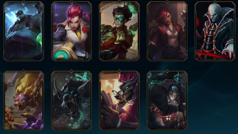 CONTA LEAGUE OF LEGENDS lvl 1005, 201 skins, varias legado e vários baús fechado