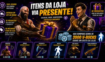 FORTNITE V-BUCKS ITENS DA LOJA) MELHOR PREÇO DA GGMAX