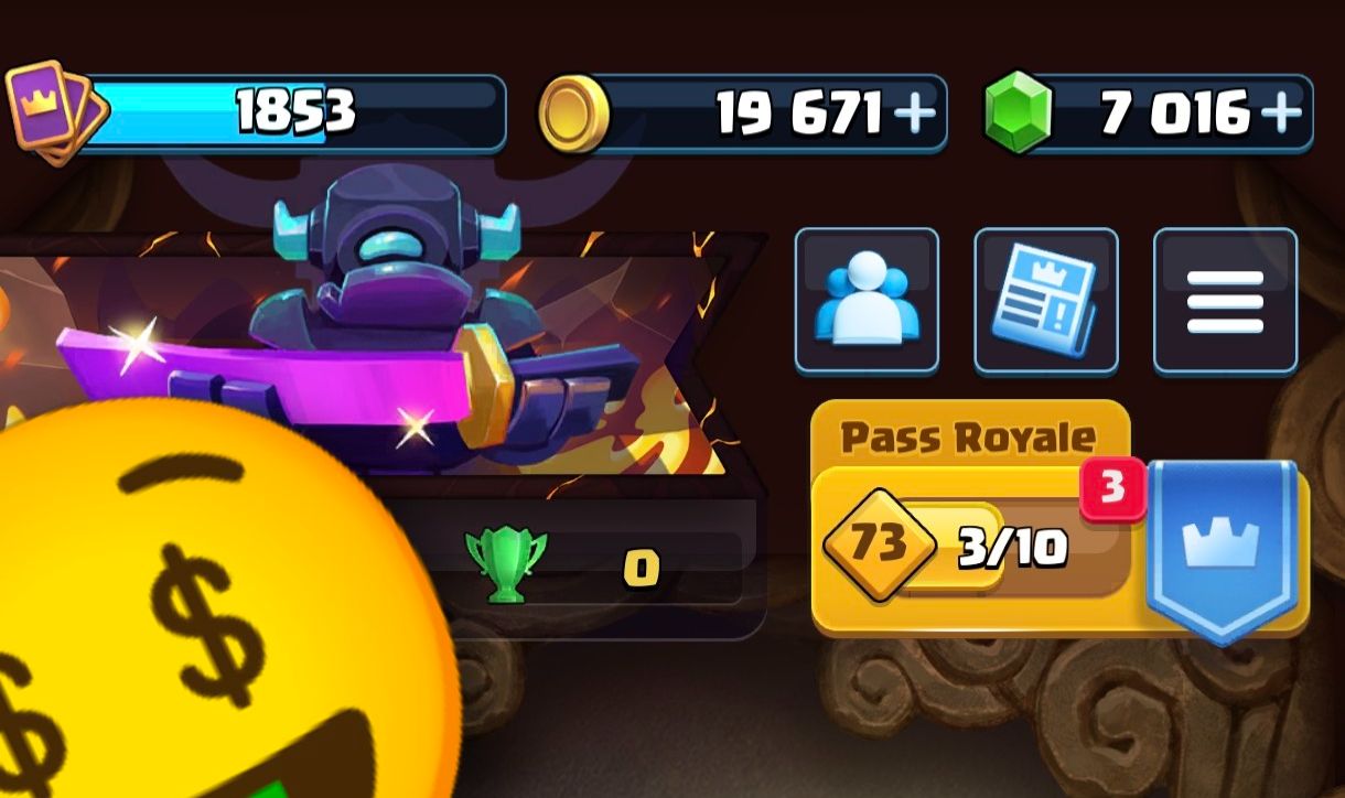 Conta de Clash Royale nível 16!!