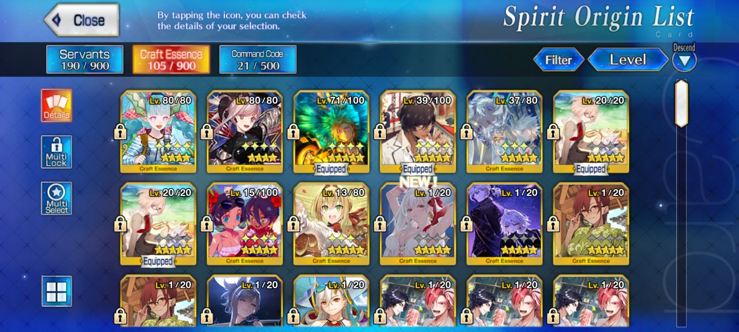 Fate Go America: Morgan, Merlin, Aesc, Jeanne Alter etc...
