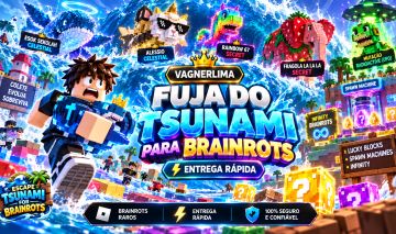 90% OFF | FUJA DO TSUNAMI | PARADOX | DIVINE | INFINITY | ENTREGA RÁPIDA