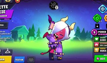 CONTA RARA - BRAWL STARS de 2018 - Collete Trixie, Star Shelly (+ CR e CoC).