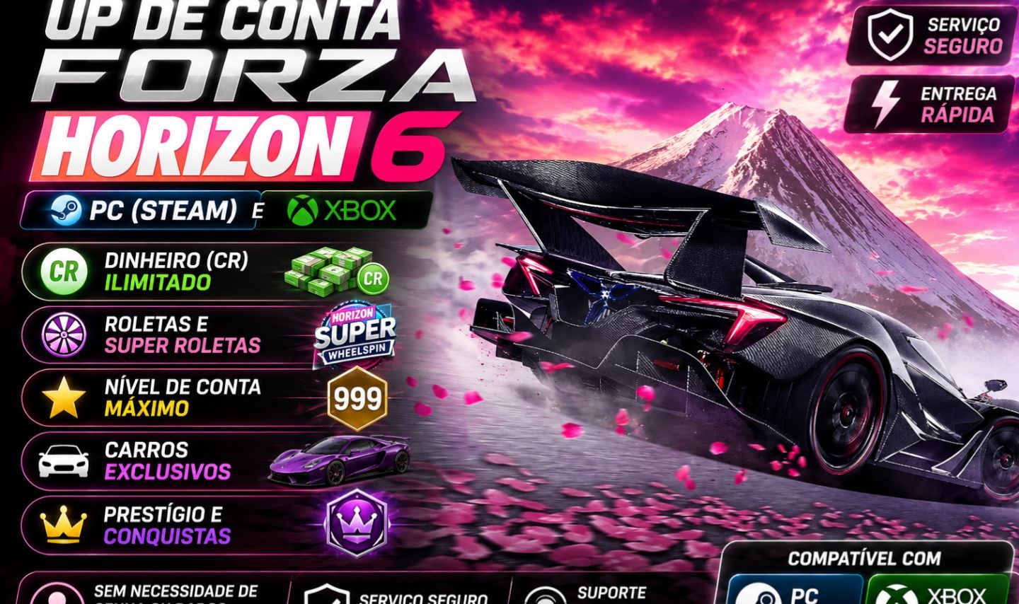 FORZA HORIZON 6 - UP DE CONTA PC/STEAM/XBOX