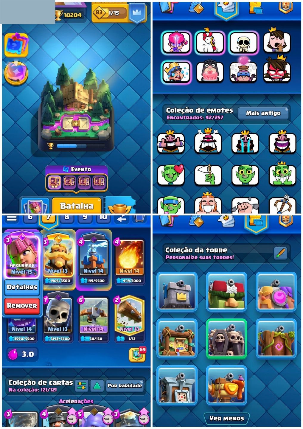 CONTAS DA SUPERCELL | BRAWL STARS,CLASH ROYALE,CLASH OF CLANS