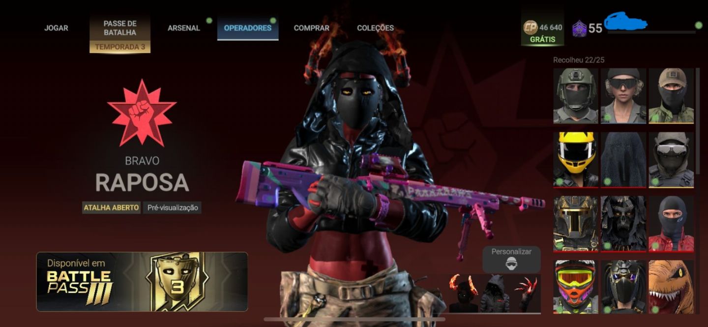 Conta combat master full upada