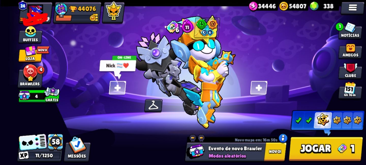 CONTA DE BRAWL 44.046 | TROFÉUS! A MAIS BARATA DO MOMENTO