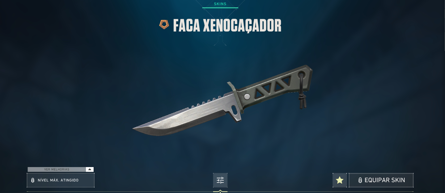 FACA XENOCAÇADORA, VANDAL SUBLIME, PHANTOM RECONHECIMENTO, DIAMANTE 2, MMR BOM